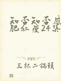 知否知否应是绿肥红瘦24集