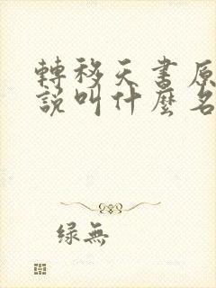 转移天书原著小说叫什么名字
