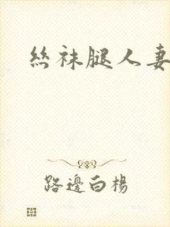 丝袜腿人妻小说封面