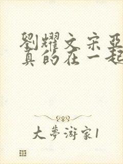 刘耀文宋亚轩是真的在一起了吗