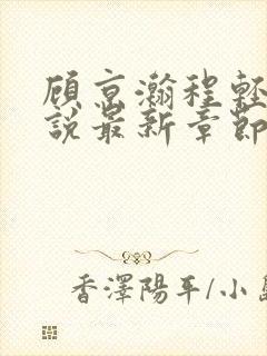 顾京瀚程轻轻小说最新章节免费阅读