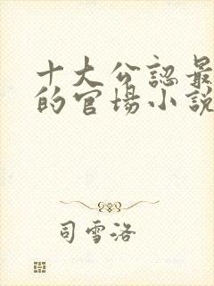 十大公认最好看的官场小说完本