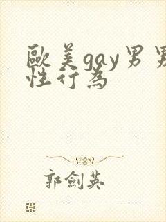 欧美gay男男性行为封面