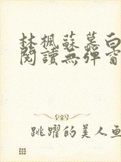 林枫苏慕白免费阅读无弹窗完整版