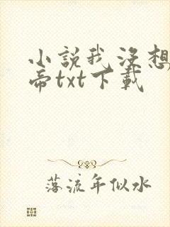 小说我没想当影帝txt下载