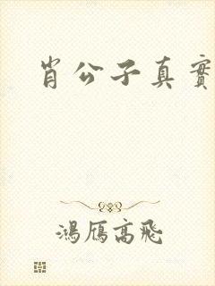 肖公子真实长相