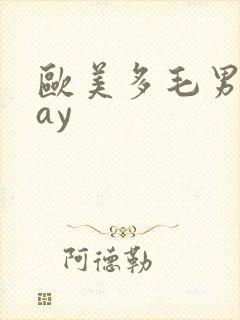 欧美多毛男同gay