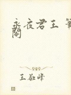 永夜君王 笔趣阁