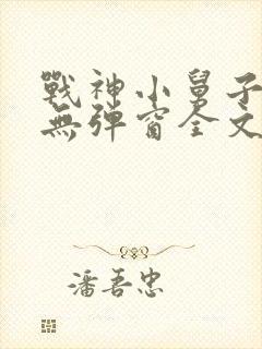 战神小舅子小说无弹窗全文免费阅读