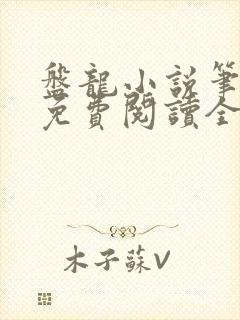 盘龙小说笔趣阁免费阅读全文封面