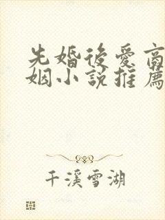 先婚后爱商业联姻小说推荐