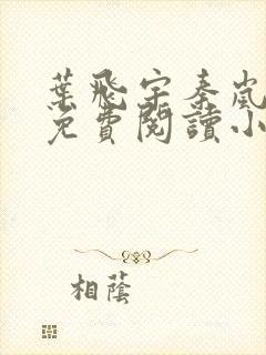 叶飞宇秦岚全文免费阅读小说