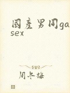 国产男同gaysex