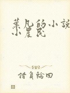 叶凡的小说绝品小农民