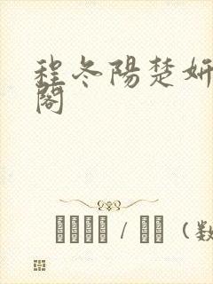 程冬阳楚妍笔趣阁