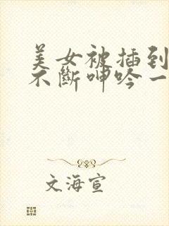 美女被插到中出不断呻吟一区二区二