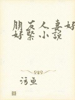 朋友人妻好舒服好紧小说