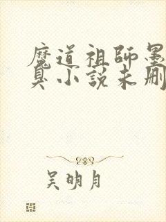 魔道祖师墨香铜臭小说未删版