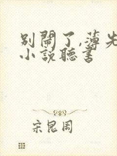 别闹了,薄先生小说听书