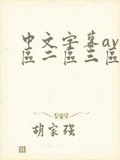 中文字幕av一区二区三区人妻