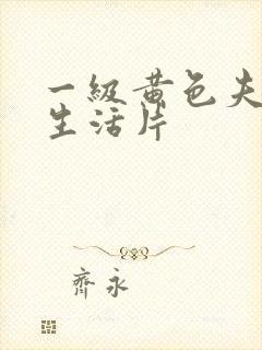 一级黄色夫妻性生活片