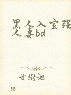 黑人入室强丰满人妻bd