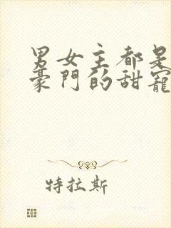 男女主都是顶级豪门的甜宠文