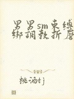 男男sm束缚捆绑调教折磨道具