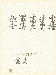 燃罪高清电视剧全集免费播放