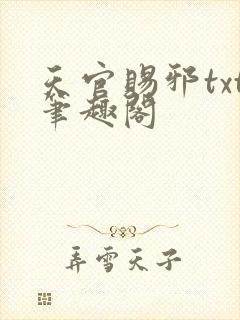 天官赐邪txt笔趣阁