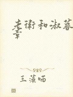 老卫和淑蓉第9章