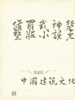 修罗武神楚枫完整版小说免费阅读