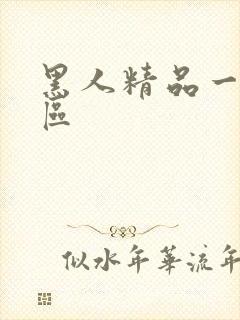 黑人精品一区二区