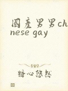 国产男男chinese gay