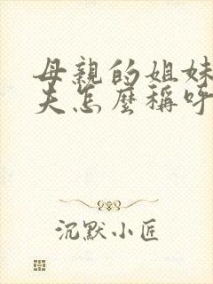 母亲的姐妹的丈夫怎么称呼封面