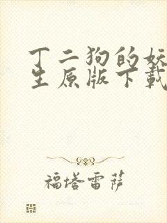 丁二狗的妖孽人生原版下载封面