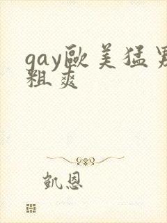 gay欧美猛男粗爽