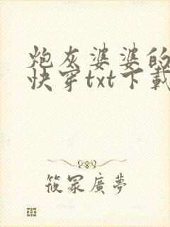 炮灰婆婆的人生快穿txt下载