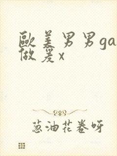 欧美男男gay做爰x封面