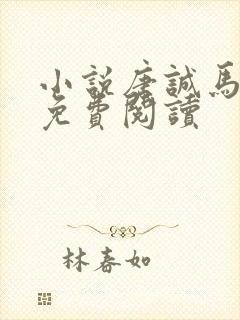 小说唐诚马玉婷免费阅读封面