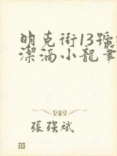 明克街13号纯洁滴小龙笔趣阁