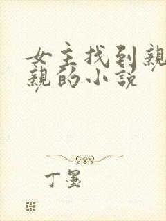 女主找到亲生父亲的小说封面