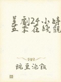 美剧24小时第五季在线观看免费高清全集