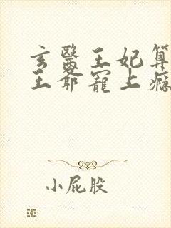 玄医王妃算卦灵王爷宠上瘾