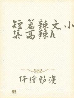 短篇辣文小说合集高辣h