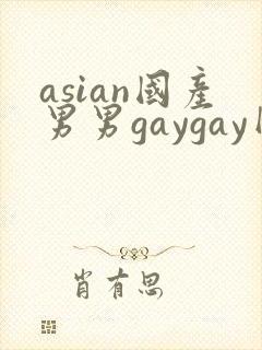 asian国产男男gaygay网站