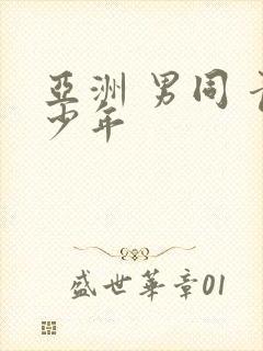 亚洲 男同 青少年