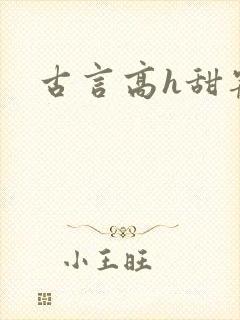 古言高h甜宠封面