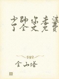 少帅你老婆又跑了全文免费听书封面