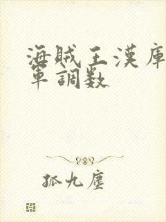 海贼王汉库克海军调数